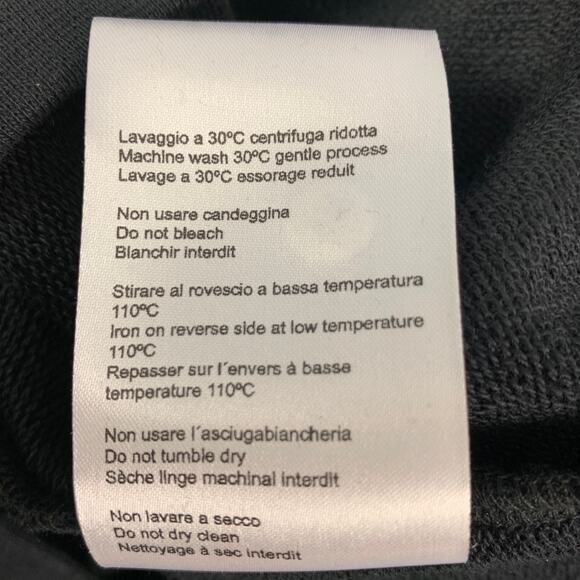 NEIL BARRETT Size S Black Red Man-Tastic Graphic Viscose Crew-Neck Sweatshirt - Picture 5 of 7